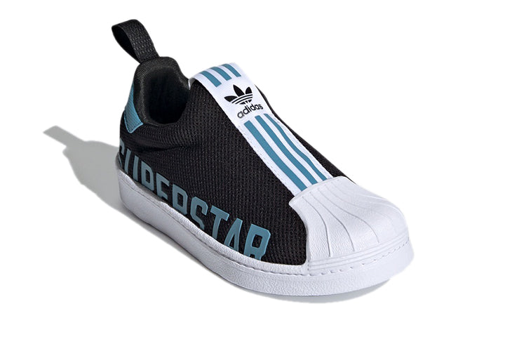 (GS) adidas Superstar 360 X J 'Black Hazy Blue' FX4916