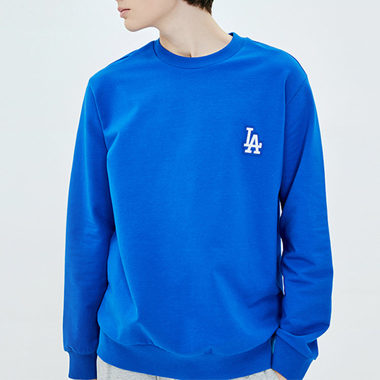 MLB NY/LA Los Angeles Dodgers Long Sleeves Small Label Embroidered Unisex Blue 31MT04011-07U