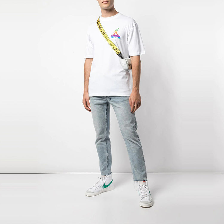 PALACE Jobsworth Creative Apple Printing Short Sleeve Unisex White P16TS046