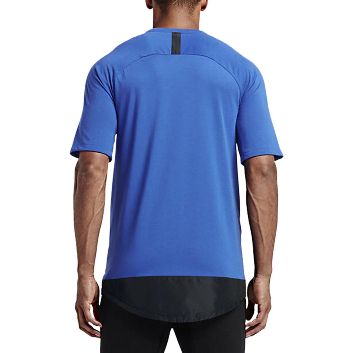 Nike NSW Sportswear Bonded Shirt 'Blue' 805122-480