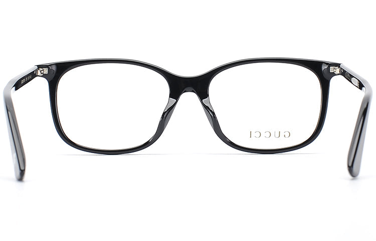 (WMNS) Gucci square frame Optical Glasses Frame Asia Edition Black GG0157OA-001