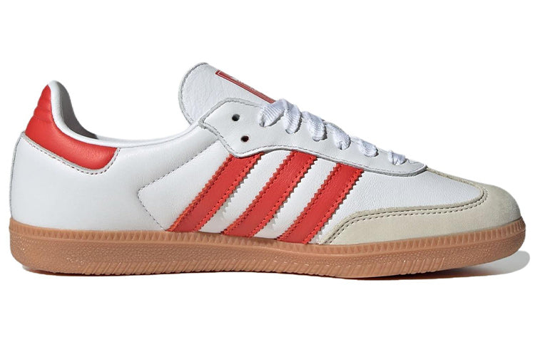(WMNS) adidas Samba OG 'White Solar Red Gum' IF6513