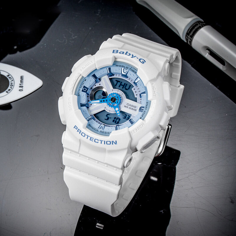 CASIO Baby-G 'White Blue' BA-110BE-7APR