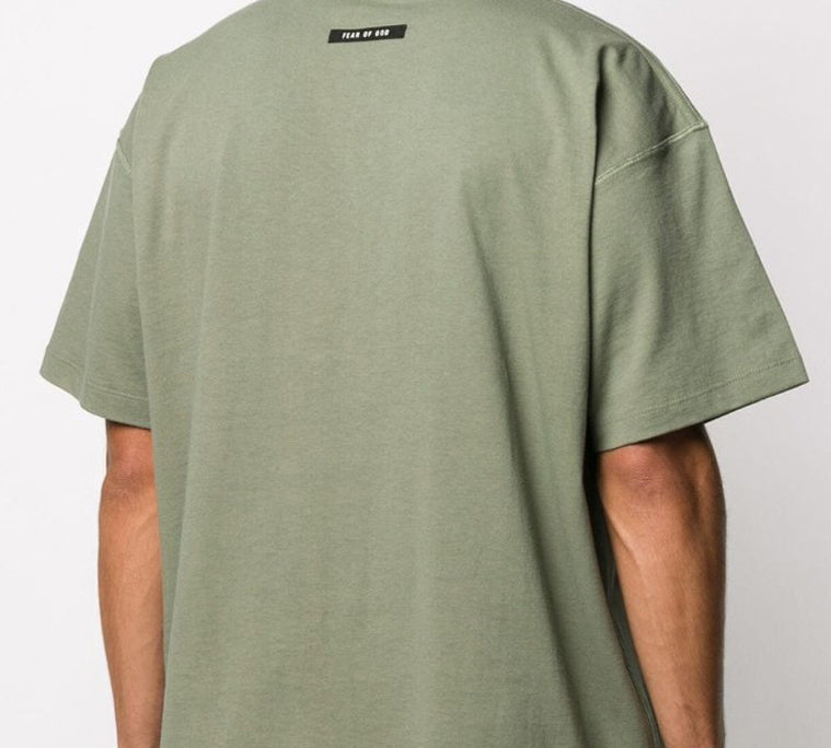 Fear of God 3M Reflective FG Large Short Sleeve Unisex Green FOG-FW19-80