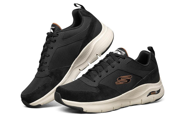 Skechers Arch Fit 'Black White' 232101-BLK