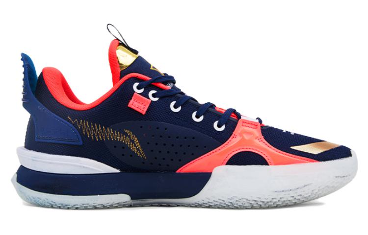 Li-Ning Wade All City 10 Low 'Dark Blue Red' ABAS009-25