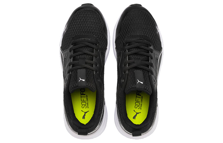 PUMA Pure Jogger Jr Black/White 370575-01