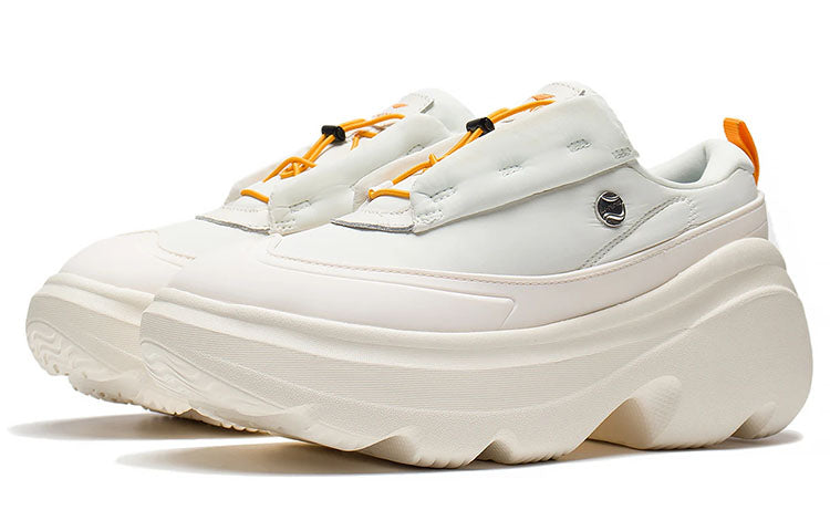 (WMNS) Li-Ning Puff Platform 'Beige Orange' AZGS072-1