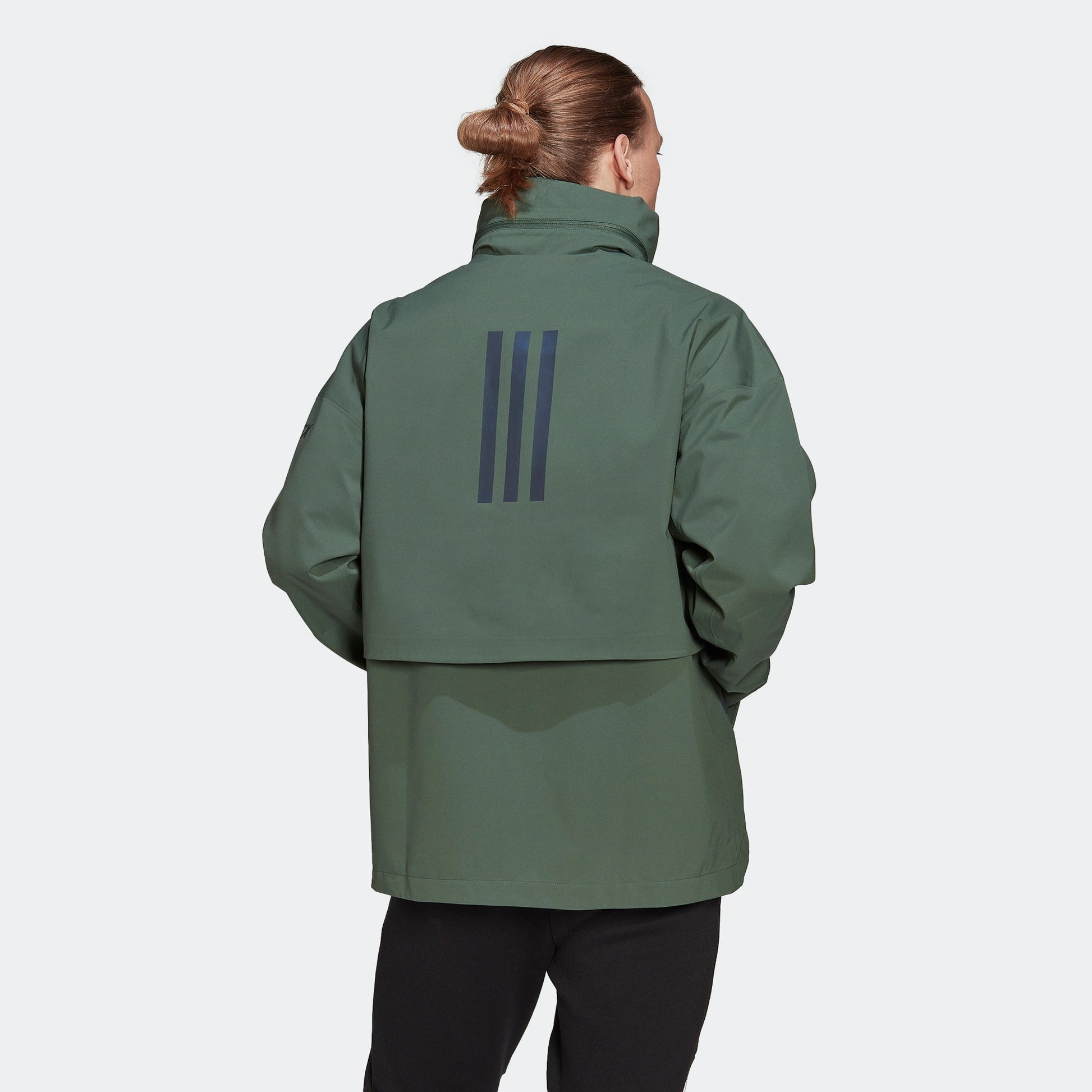 adidas Terrex C Myshelter R.r Jacket 'Olive Green' HG6028