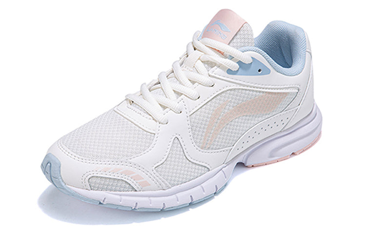 (WMNS) Li-Ning Comfort Running Shoes 'White Blue' ARBQ044-1