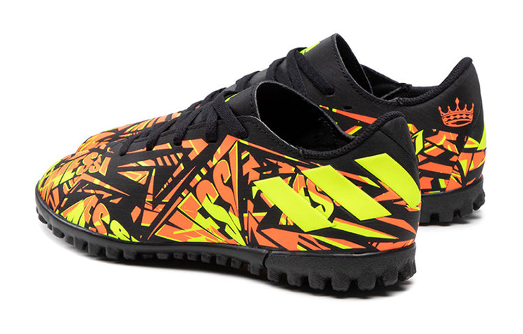 (PS) adidas x Messi Nemeziz.4 TF 'Black Yellow' FW7311