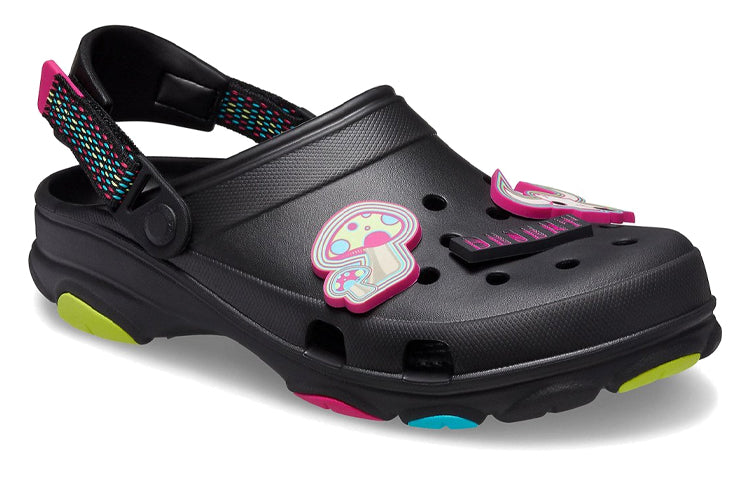 Crocs Classic All-Terrain Clog Minimalistic Casual Unisex Black Sandals 207340-001