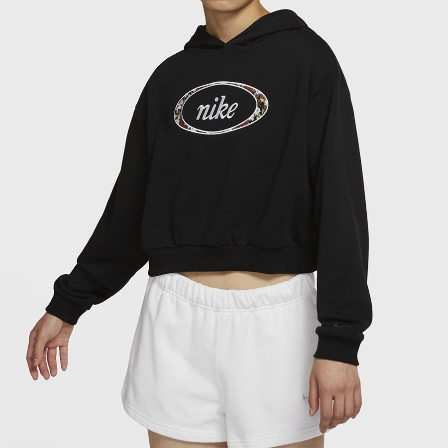 (WMNS) Nike Sportswear Hoodie Black CV1871-010