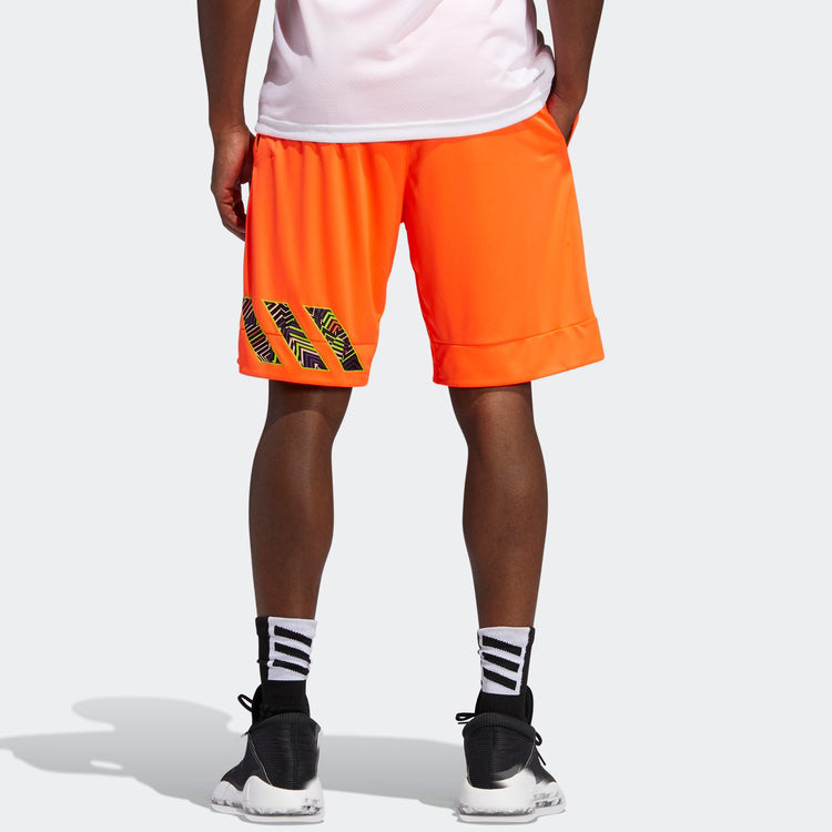 adidas CTR 365 SP Basketball Sports Shorts Orange GH7942