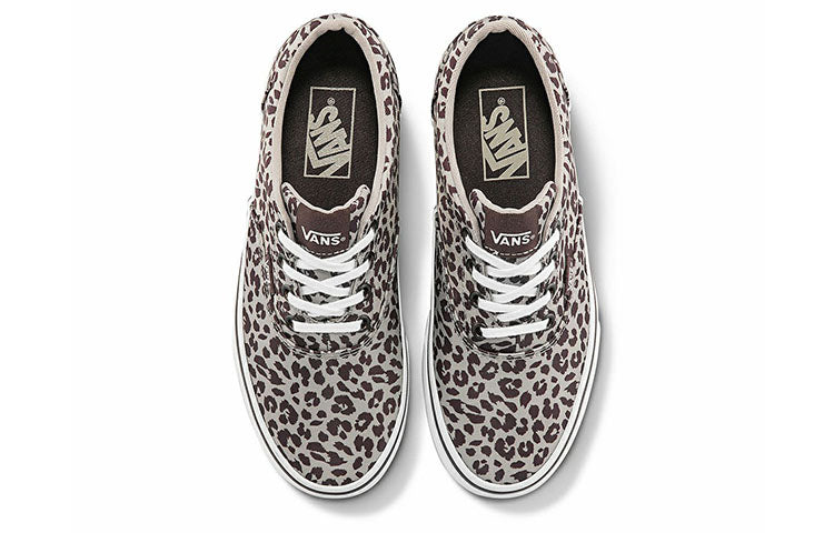 Vans Doheny Low Tops Casual Skateboarding Shoes Brown Leopard print 'Brown White' VN0A5HU2NWH