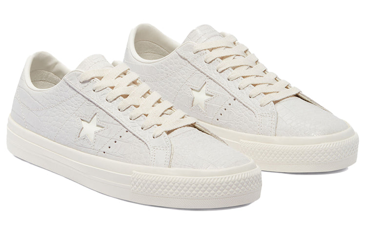 Converse One Star Pro Low 'Croc Emboss - Egret' 170707C