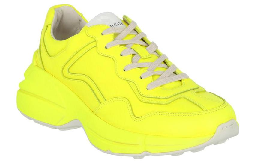 Gucci Rhyton Low 'Yellow Fluorescent' 549093-OZR00-7205