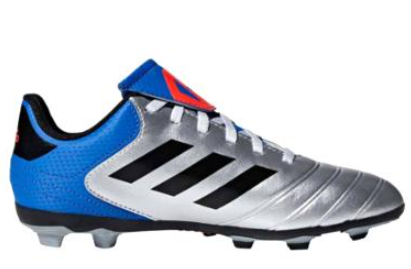 (GS) adidas Copa 18.4 FXG 'Silver Black Blue' DB2468