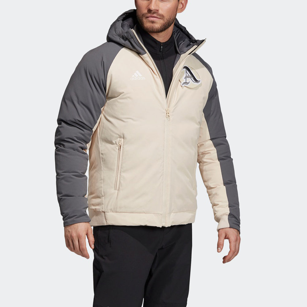 adidas Vrct Jkt Down Jacket For Men Brown/Grey FM2875