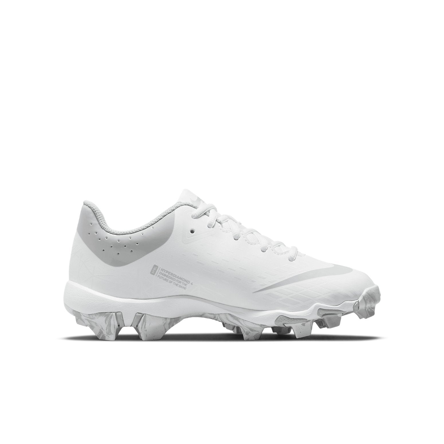 (GS) Nike Hyperdiamond 4 Keystone GG 'White Wolf Grey' CZ5919-100