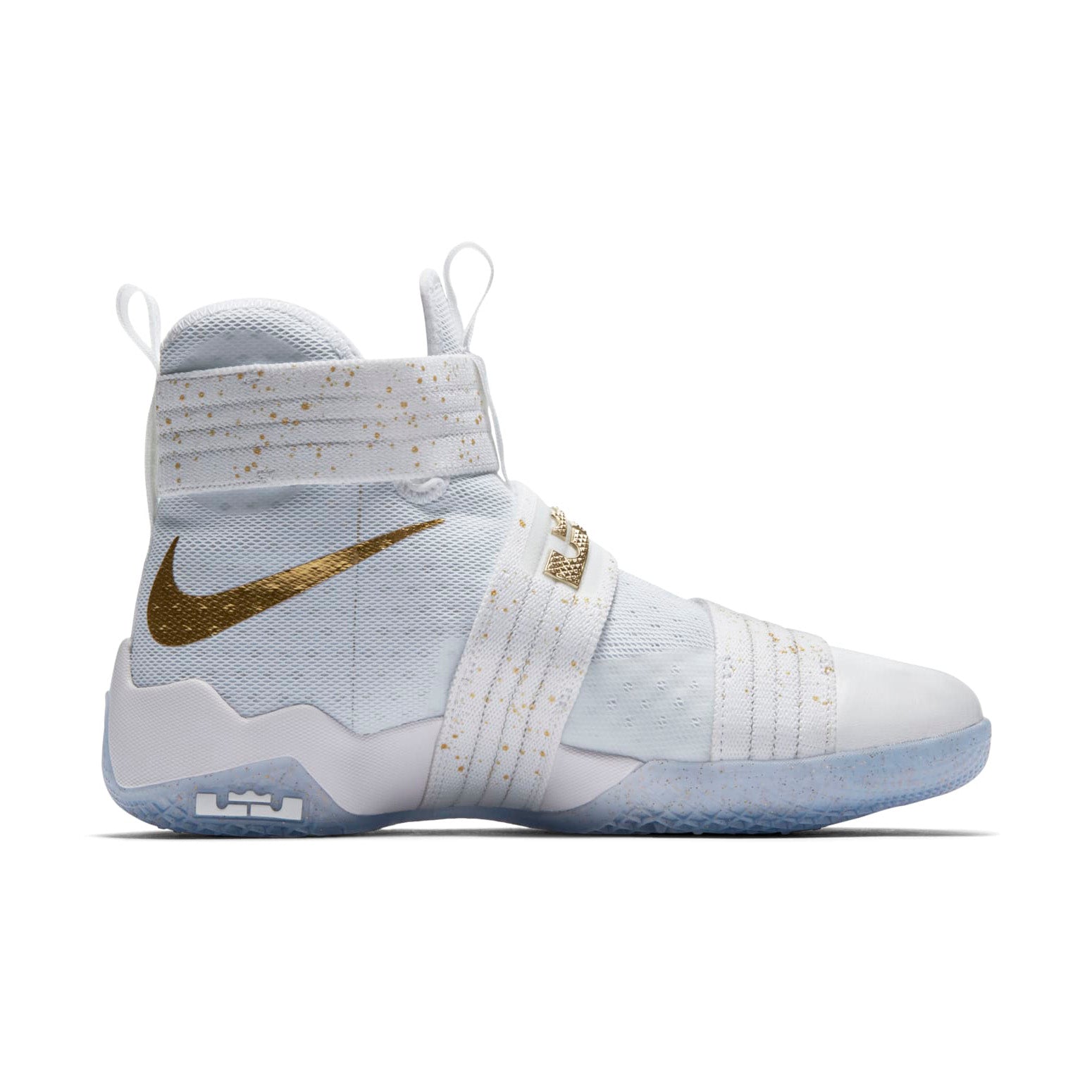 Nike LeBron Zoom Soldier 10 'Gold Swoosh' 883333-174