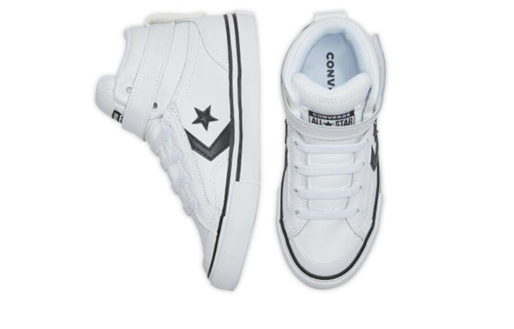 (GS) Converse Pro Blaze Strap High 'White Black' 663605C