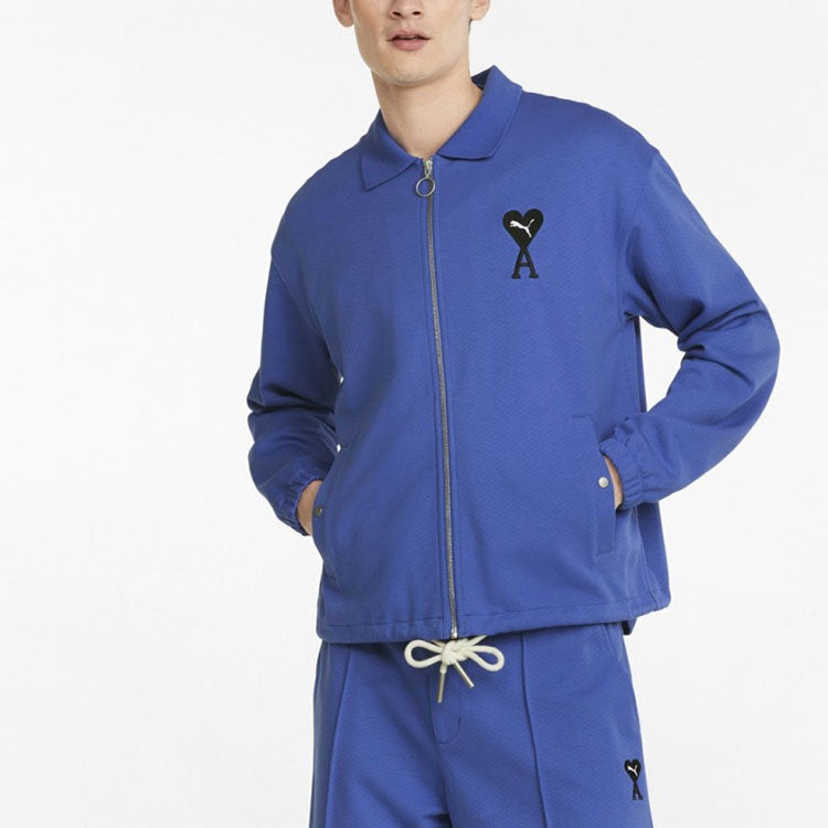 PUMA X Ami Track Full Zip Jacket 'Blue' 534066-93