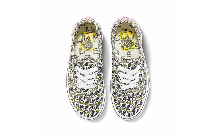 (PS) Vans x Mooneyes Authentic 'Black White Yellow' VN0A3UIVYB2