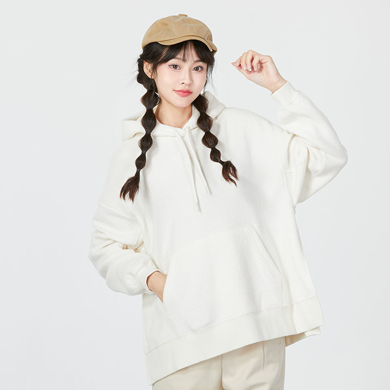 (WMNS) PUMA Winterized Hoodie 'White' 672132-65