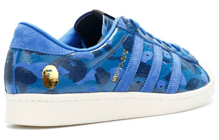adidas x A Bathing Ape Undeafeated Superstar 80s 'Blue Camo' S74775