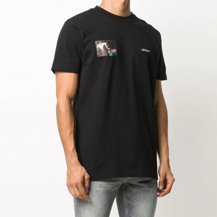 Off-White FW20 Caravaggio Angel Short Sleeve OMAA027E20JER0091010