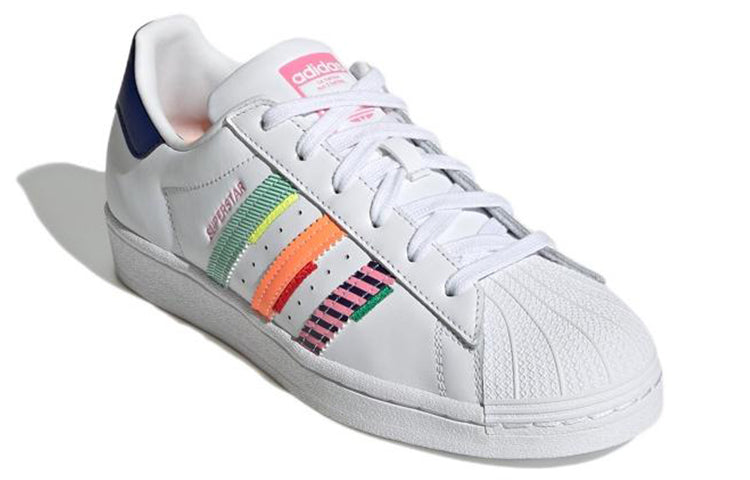 (WMNS) adidas originals Superstar 'White Multi' GW9783