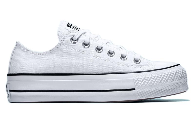 (WMNS) Converse Chuck Taylor All Star Lift Low 'White Black' 560251F