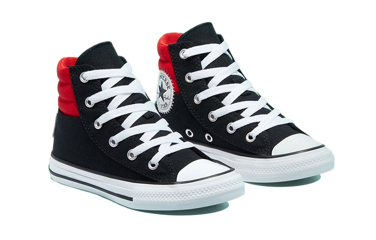 (GS) Converse Chuck Taylor All Star High 'Padded Collar - Black University Red' 670426F