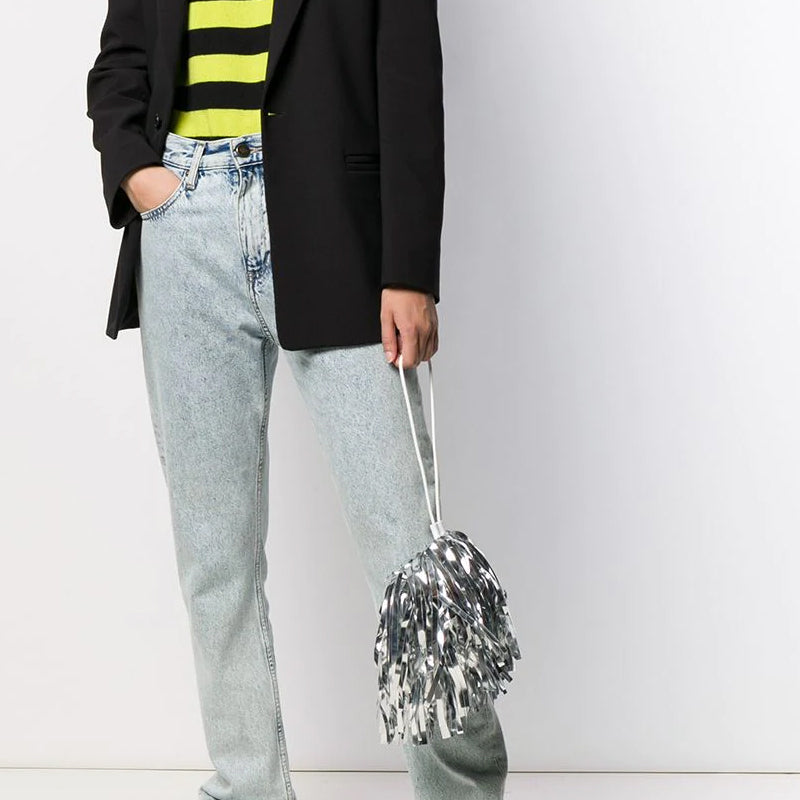 (WMNS) Off-White Tassel Drawstring Silver OWNA086E19C650779100