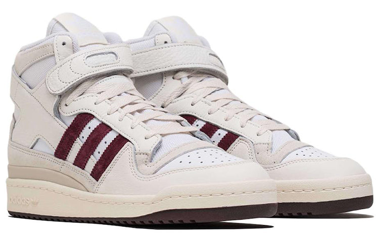 Packer x adidas originals Forum 84 Hi Collegiate Maroon 'White Red' GX1520
