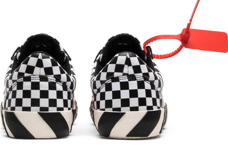 Off-White Vulc Low Top 'Checkered Black White' OMIA085E183510019900