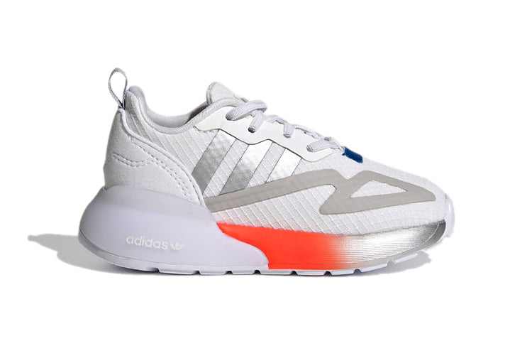 (TD) adidas NASA x ZX 2K Infant 'Cloud White Grey' H69034