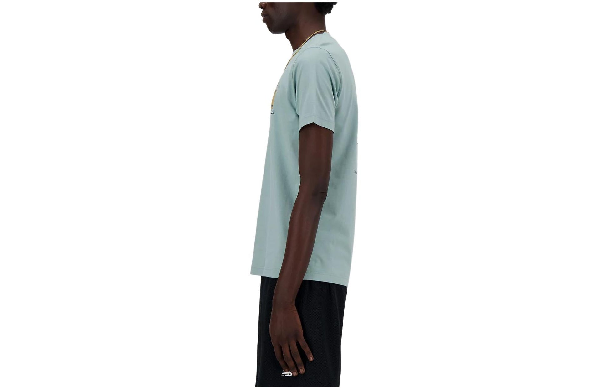 New Balance Sport Essentials Barrel Runner T-Shirt Asia Sizing 'Blue' MT41596SAM