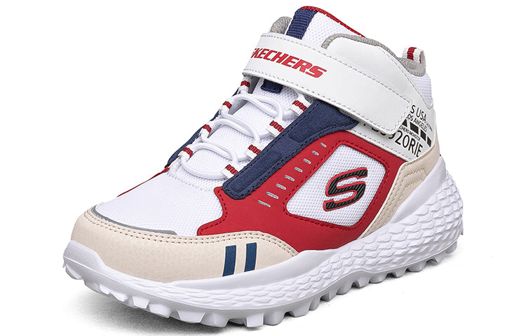 (GS) Skechers Monster Shoes 'White Red Navy' 660083L-WMLT