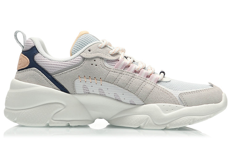(WMNS) Li-Ning Moonchaser 'Grey White' AGLQ248-3