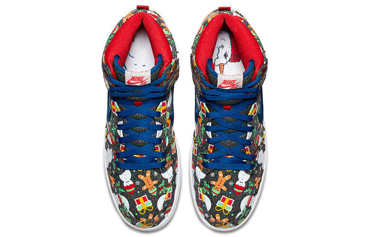 Nike x Concepts SB Dunk Pro High 'Ugly Christmas Sweater' 2017 881758-446