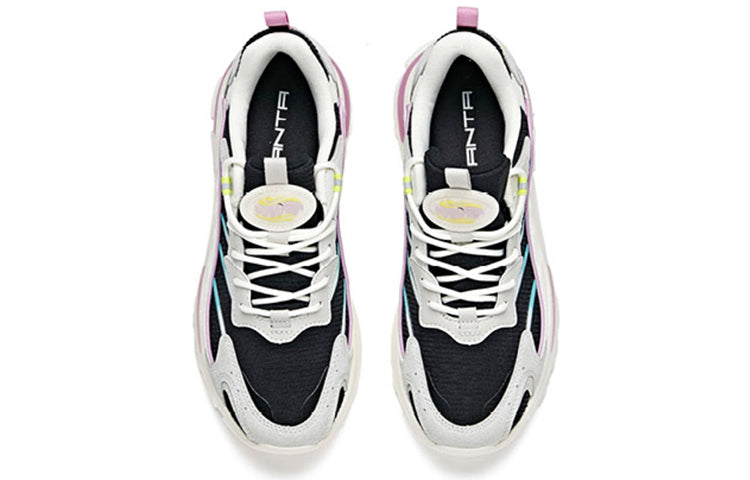 (WMNS) ANTA Millennium Glacier 'Black White' 122028899-2