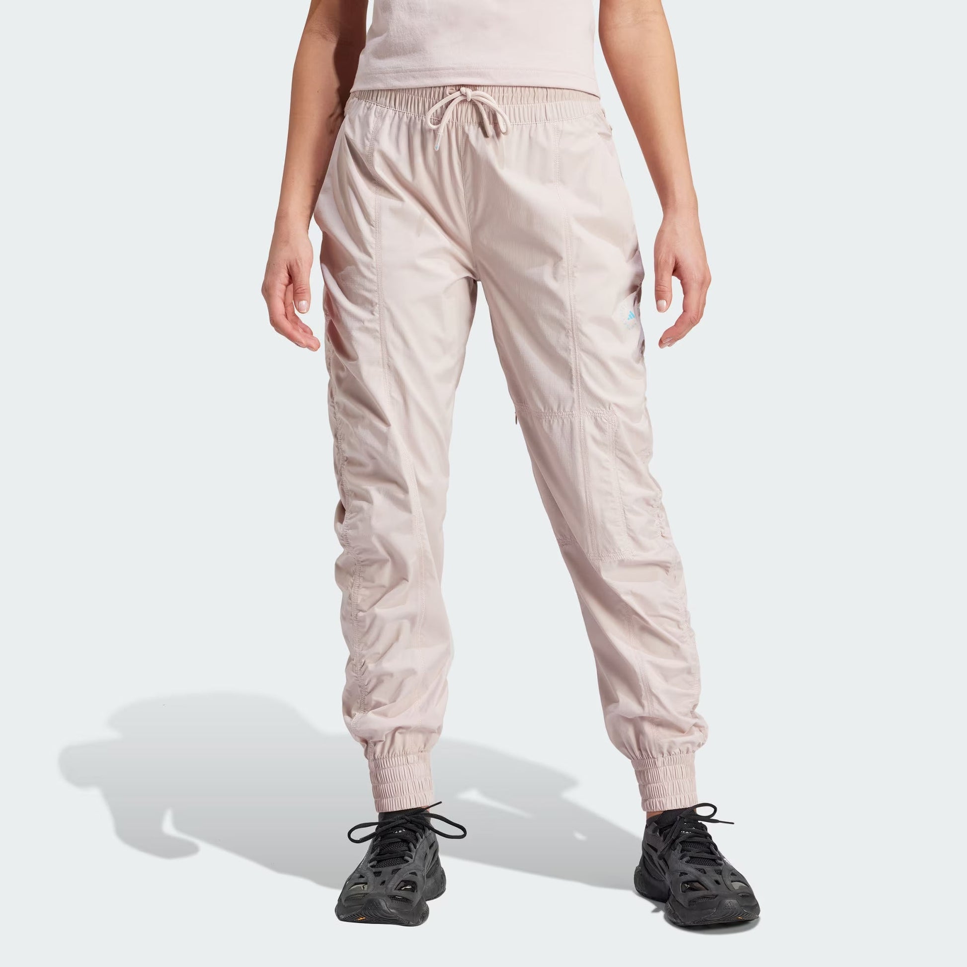 (WMNS) adidas By Stella McCartney Truecasuals Woven Pants Asia Sizing 'Beige' IT2664