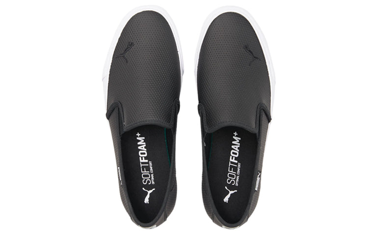 (WMNS) PUMA Bari Slip-On 'Black White' 374607-03