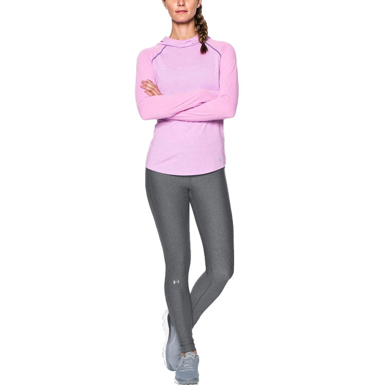 (WMNS) Under Armour HeatGear Legging 'Grey' 1297910-090