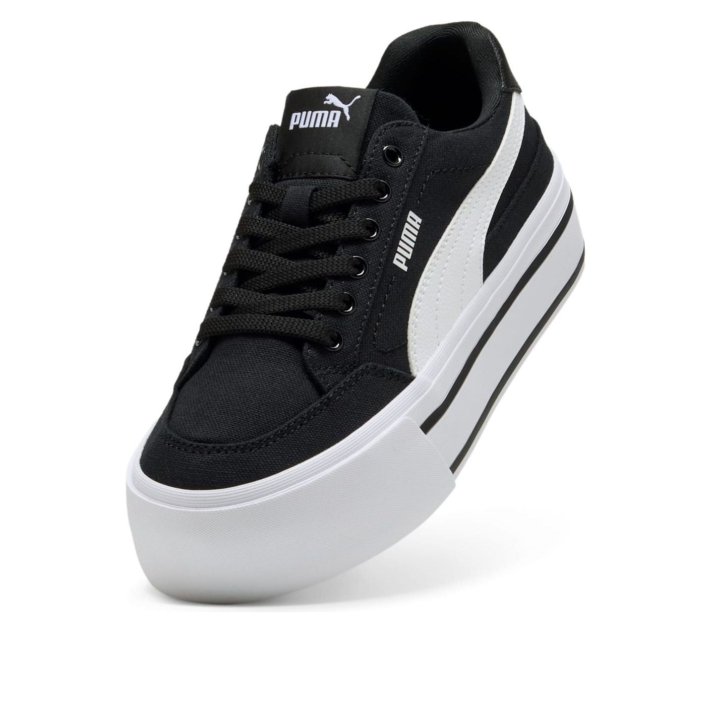 (WMNS) PUMA Court Classic Vulc FS 'Black White' 402329-07