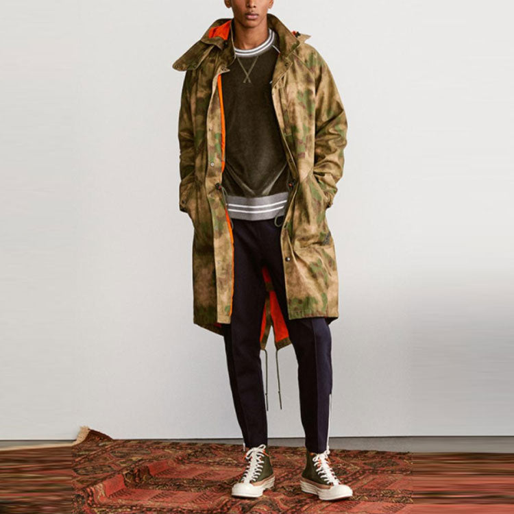 Converse x Todd Snyder Trench Coat Asia Sizing 'Camo' 10023351-360