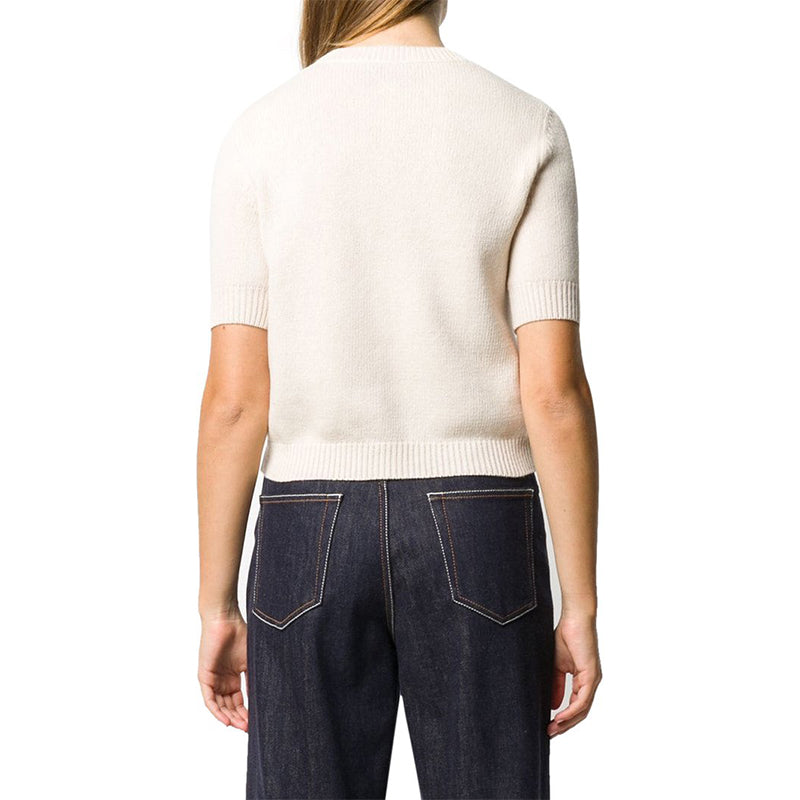 (WMNS) Gucci CHERRY Pattern Round Neck Pullover Knitwear Creamy White 631467-XKBHI-9275