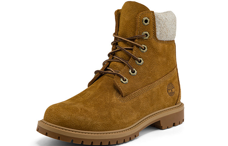 (WMNS) Timberland Heritage EK+ 6 Inch Waterproof Boot 'Dark Wheat Nubuck' A2H3EW